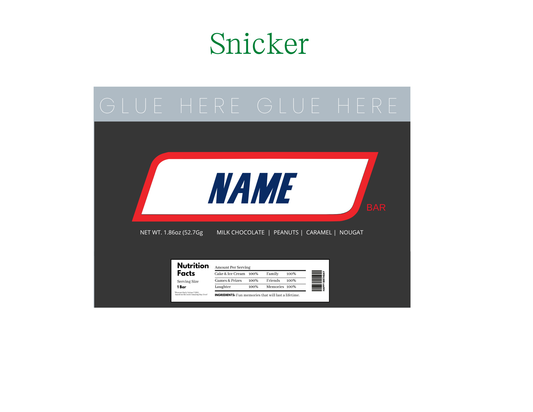 28 piece Party Favor Editable Template Kit