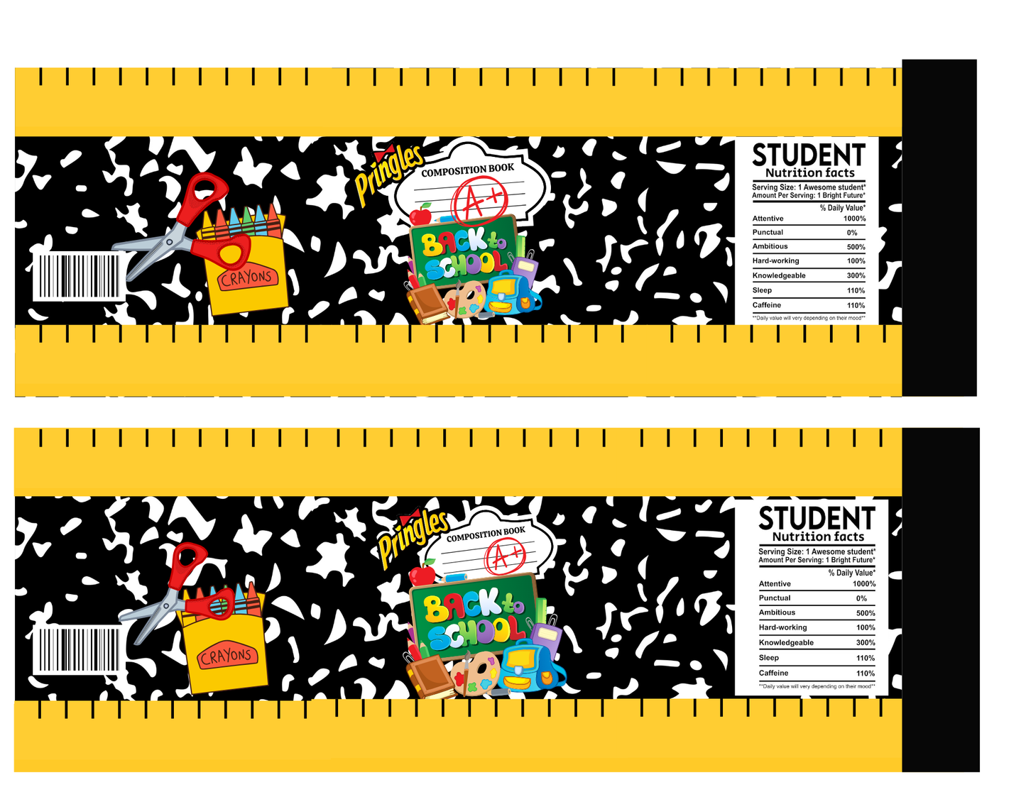 Back To School Pringles