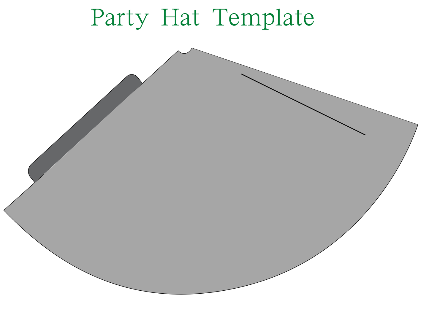 28 piece Party Favor Editable Template Kit