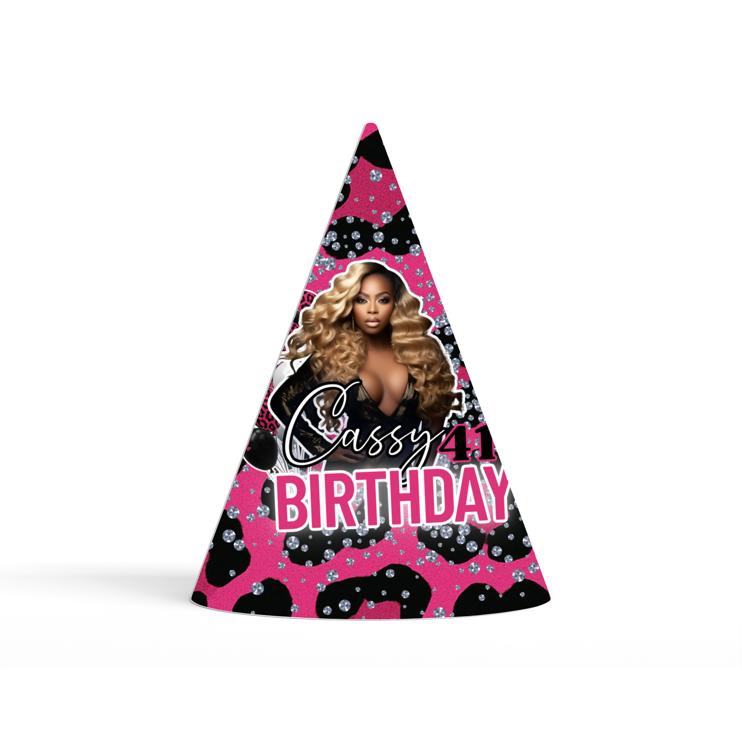 Custom Editable Party Adult Hat