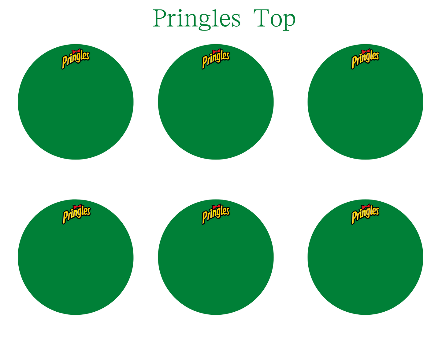 Pringles Template